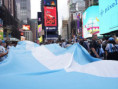 Argentina-España: Nueva York espera un masivo banderazo con más de 10 mil hinchas argentinos en Times Square